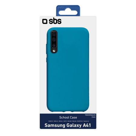 SBS - Étui School pour Samsung Galaxy A41, bleu