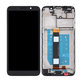 Motorola Moto E6 Play - Écran LCD + Écran tactile + Cadre (Noir) TFT