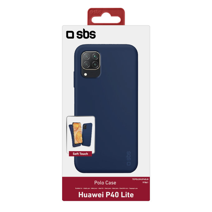 SBS - Coque Polo pour Huawei P40 Lite, bleu
