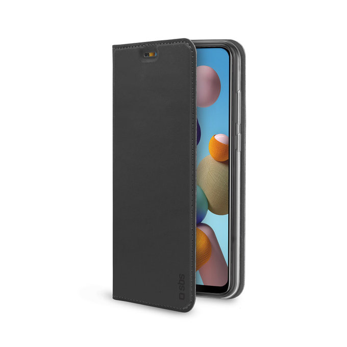 SBS - Étui Book Wallet Lite pour Samsung Galaxy A21s, noir