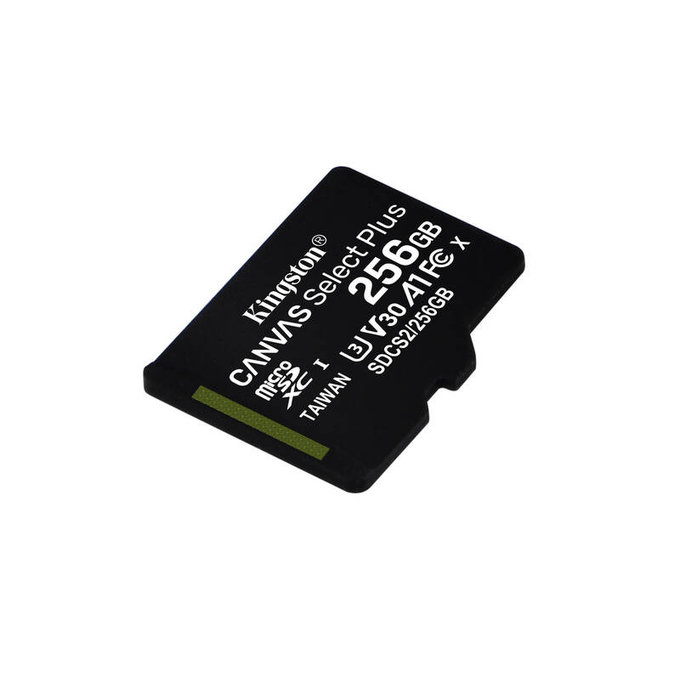 Kingston - MicroSDXC Carte mémoire Canvas Select Plus 256 GB