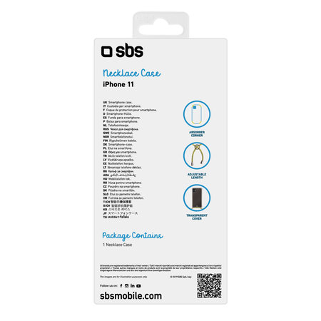 SBS - Étui School pour iPhone 11, jaune