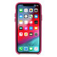 Coque arrière en cuir Decoded pour iPhone X/Xs, rose