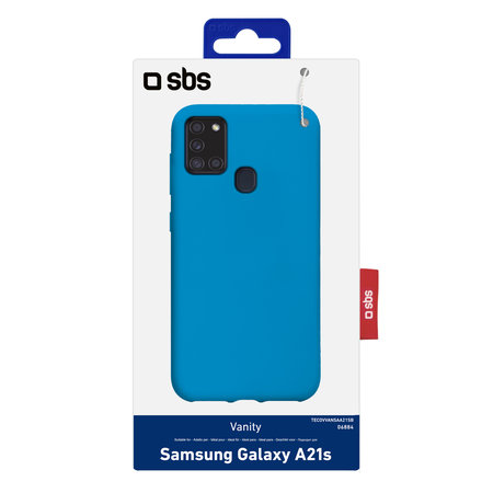 SBS - Étui Vanity pour Samsung Galaxy A21s, bleu