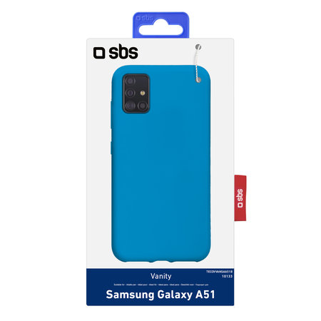 SBS - Étui Vanity pour Samsung Galaxy A51, bleu