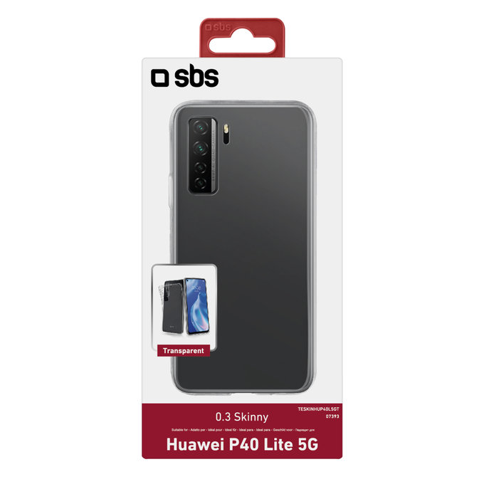 SBS - Coque Skinny pour Huawei P40 Lite 5G, transparente