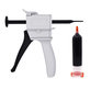 E-Fixit Black-8 - Colle de réparation pour combiné noire + pistolet distributeur
