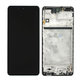 Samsung Galaxy M51 M515F - Écran LCD + Tactile + Cadre (Noir Céleste) - GH82-23568A, GH82-24168A, GH82-24166A Genuine Service Pack
