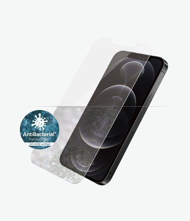 PanzerGlass - Verre trempé Standard Fit AB pour iPhone 12 & 12 Pro, transparent