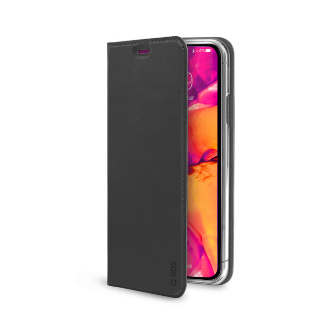 SBS - Étui Book Wallet Lite pour iPhone 12 & 12 Pro, noir