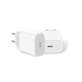 USB-C adaptateur de charge, 20W, compatible avec Apple