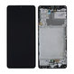 Samsung Galaxy A42 5G A426B - Écran LCD + Écran Tactile + Cadre (Prism Dot Noir) - GH82-24375A, GH82-24376A Genuine Service Pack