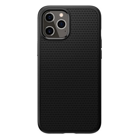 Spigen - Coque Liquid Air pour iPhone 12 Pro Max, noir