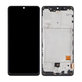 Samsung Galaxy A41 A415F - Écran LCD + Écran tactile + Cadre (Prism Crush Black) OLED