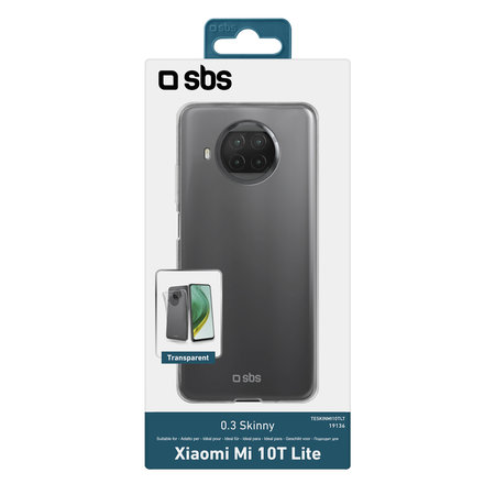 SBS - Coque Skinny pour Xiaomi Mi 10T Lite 5G, transparente