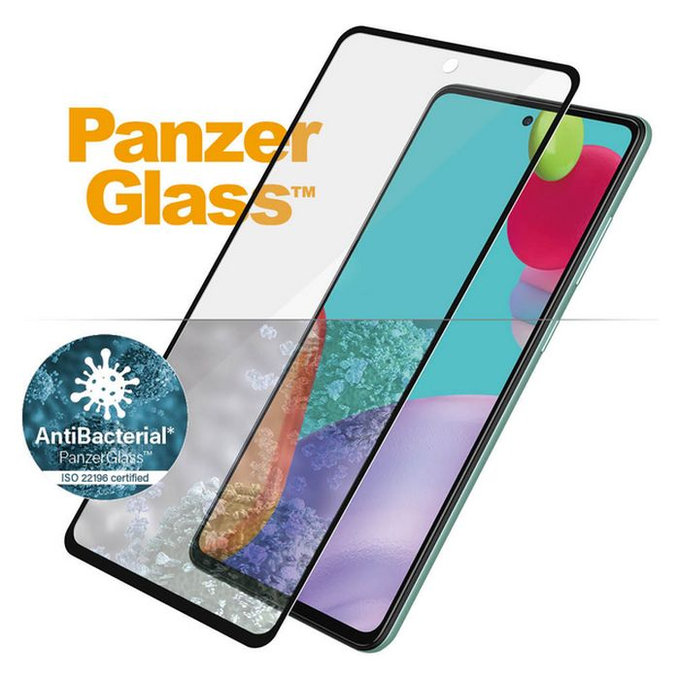 PanzerGlass - Coque en verre trempé Friendly AB pour Samsung Galaxy A52, A52 5G, A52s & A53 5G, noir