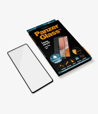 PanzerGlass - Étui en verre trempé Friendly AB pour Samsung Galaxy A72, noir