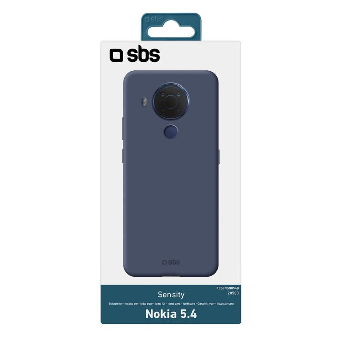 SBS - Étui Sensity pour Nokia 5.4, bleu