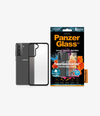 PanzerGlass - Étui ClearCase AB pour Samsung Galaxy S21, noir