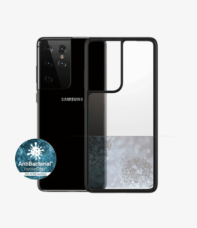 PanzerGlass - Étui ClearCase AB pour Samsung Galaxy S21 Ultra, noir