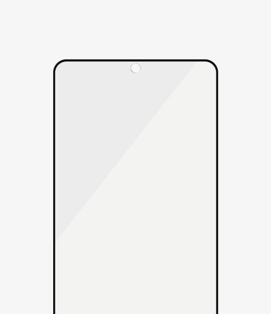 PanzerGlass - Étui en verre trempé Friendly AB pour Samsung Galaxy S21+, Empreinte digitale komp., noir