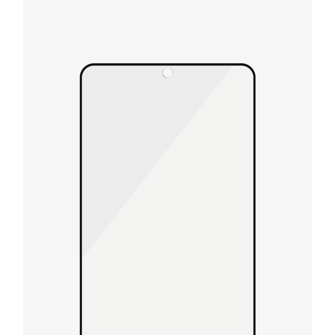 PanzerGlass - Étui en verre trempé Friendly AB pour Samsung Galaxy S21+, Empreinte digitale komp., noir