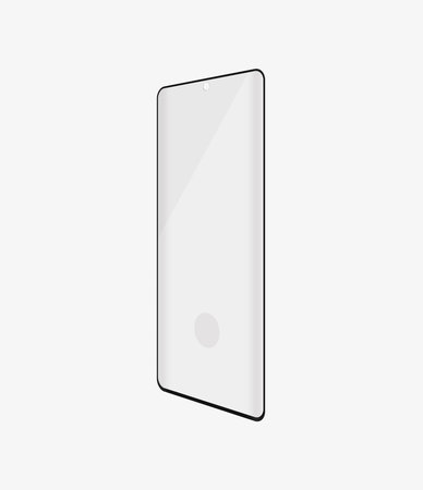PanzerGlass - Étui en verre trempé Friendly AB pour Samsung Galaxy S21 Ultra, Empreinte digitale komp., noir