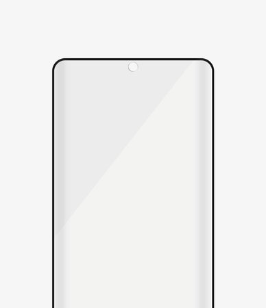 PanzerGlass - Étui en verre trempé Friendly AB pour Samsung Galaxy S21 Ultra, Empreinte digitale komp., noir