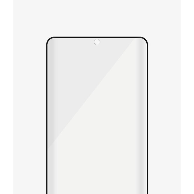 PanzerGlass - Étui en verre trempé Friendly AB pour Samsung Galaxy S21 Ultra, Empreinte digitale komp., noir