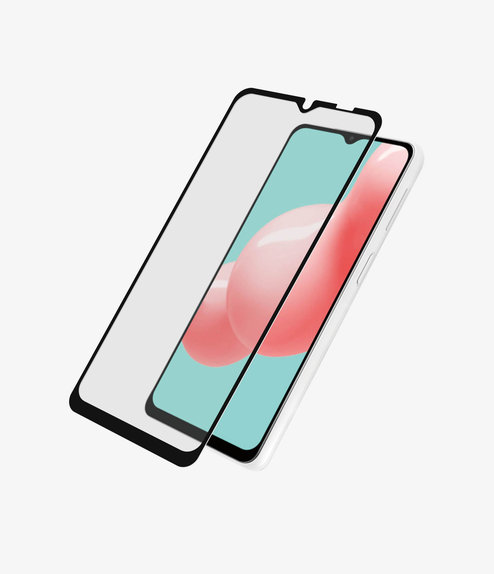 PanzerGlass - Compatible avec les coques en verre trempé pour Samsung Galaxy A32 5G, noir