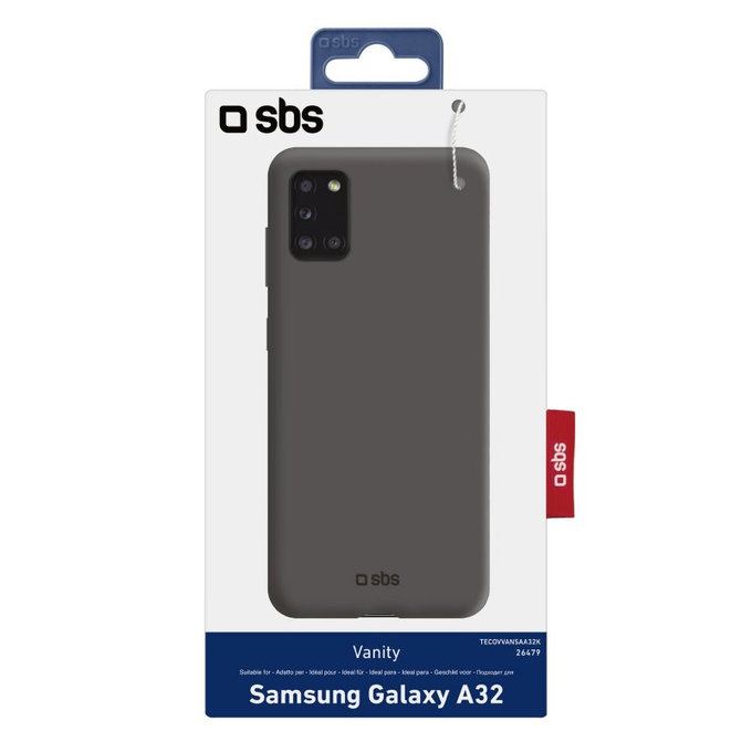 SBS - Étui Vanity pour Samsung Galaxy A32, noir