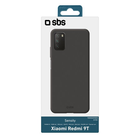 SBS - Étui Sensity pour Xiaomi Redmi 9T, noir