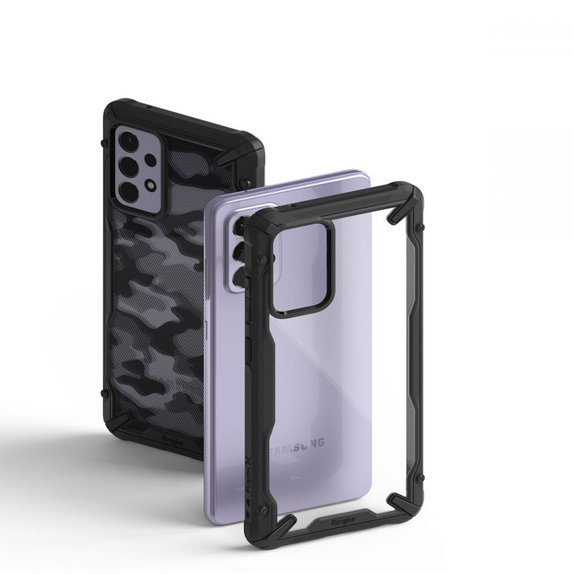 Ringke - Coque Fusion X pour Samsung Galaxy A72 5G, noir