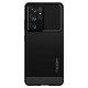 Spigen - Coque Rugged Armor pour Samsung Galaxy S21 Ultra, noir