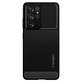Spigen - Coque Rugged Armor pour Samsung Galaxy S21 Ultra, noir