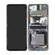 Samsung Galaxy Z Flip 5G F707B - Écran LCD + Écran Tactile + Cadre (Gris Mystique) - GH82-23351A Genuine Service Pack
