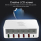 WLX-818F Station de charge de service avec USB 3.0 et USB-C