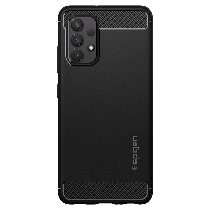 Spigen - Coque Rugged Armor pour Samsung Galaxy A52 & A52 5G, noir