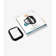 PanzerGlass - Verre trempé Full Body AB pour Apple Watch 4, 5, 6, SE (1ère génération) et SE (2ème génération) 40 mm, noir