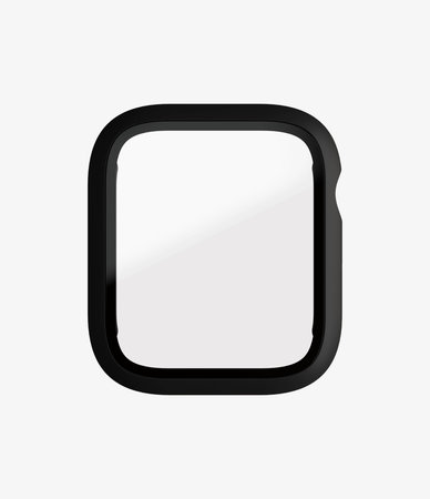 PanzerGlass - Verre trempé Full Body AB pour Apple Watch 4, 5, 6, SE (1ère génération) et SE (2ème génération) 40 mm, noir