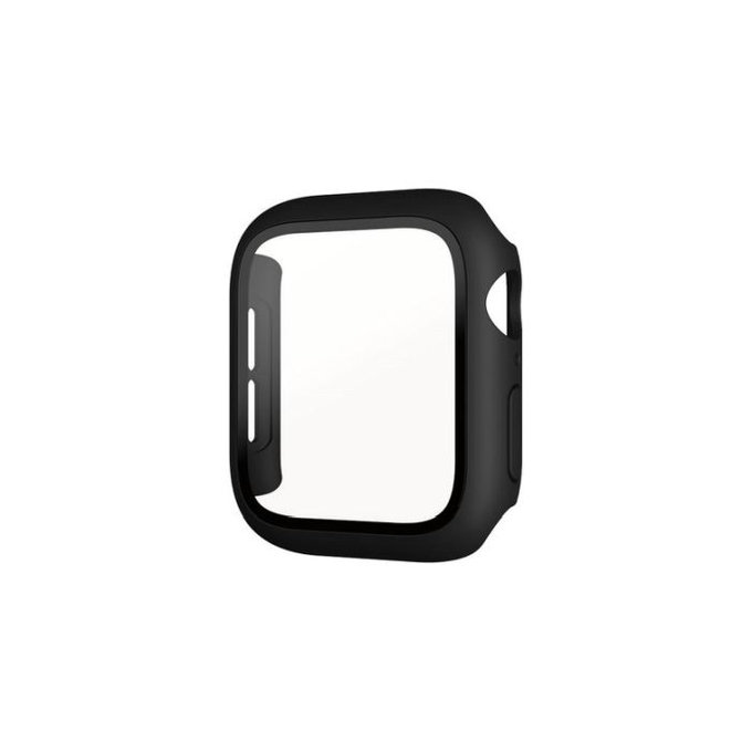 PanzerGlass - Verre trempé Full Body AB pour Apple Watch 4, 5, 6, SE (1ère génération) et SE (2ème génération) 44 mm, noir