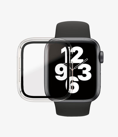 PanzerGlass - Verre trempé Full Body AB pour Apple Watch 4, 5, 6, SE (1ère génération) et SE (2ème génération) 40 mm, transparent