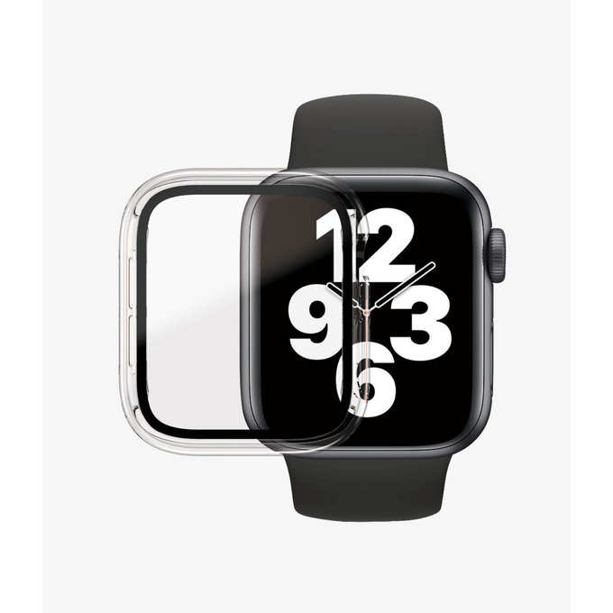 PanzerGlass - Verre trempé Full Body AB pour Apple Watch 4, 5, 6, SE (1ère génération) et SE (2ème génération) 40 mm, transparent