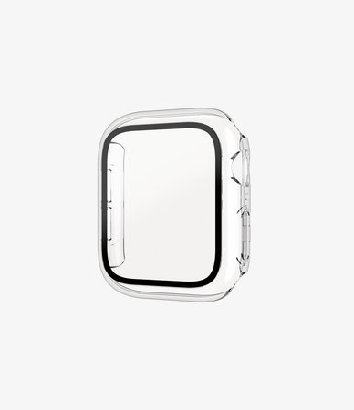 PanzerGlass - Verre trempé Full Body AB pour Apple Watch 4, 5, 6, SE (1ère génération) et SE (2ème génération) 44 mm, transparent