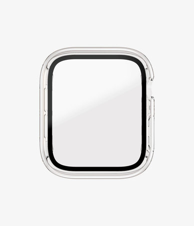 PanzerGlass - Verre trempé Full Body AB pour Apple Watch 4, 5, 6, SE (1ère génération) et SE (2ème génération) 44 mm, transparent