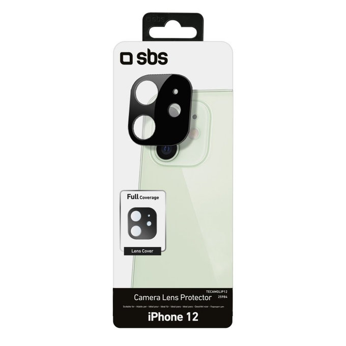 SBS - Protecteur d'objectif d'appareil photo pour iPhone 12