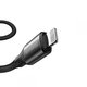 Baseus - Câble Lightning / USB-C (1m), noir