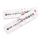 2UUL - Patin à vis magnétique - 140 x 35mm