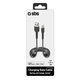 SBS - Câble Lightning / USB (1m), noir