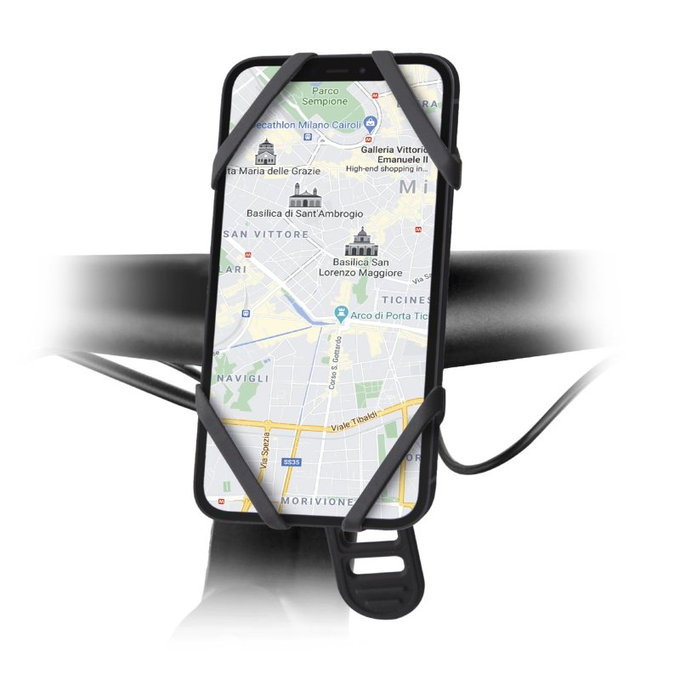 SBS - Support E-Go pour Scooter et Vélo Électriques, noir